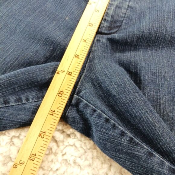Dockers Trouser Style Stretch Denim Capri Women's 16P. Blue..................... - Picture 6 of 7